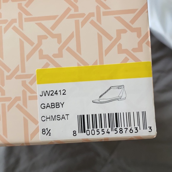 Wedding sandals, worn only once - Picture 4 of 6